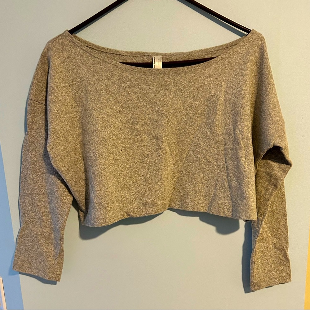 American Apparel Cropped Sweater